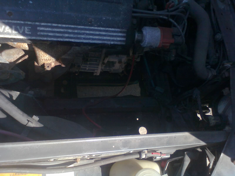 So much room for activities! Actually that’s just where the battery is supposed to go. Still plenty of space left over, though... Seems like a good spot for a turbo, I say.